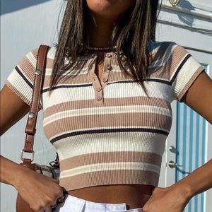 Princess Polly Orla Short Sleeve Top Multi